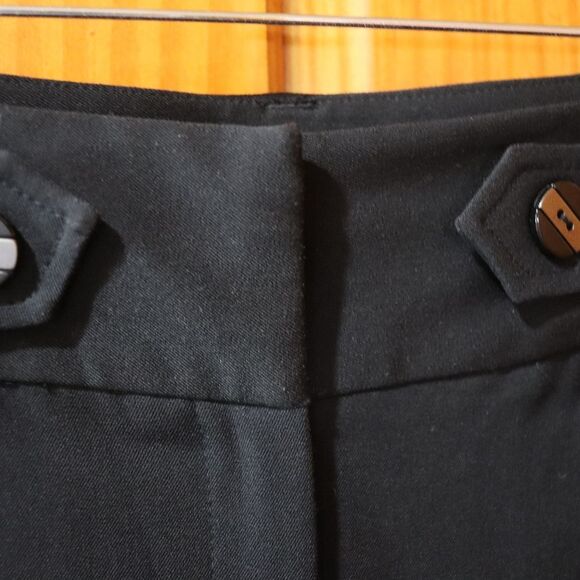Apt 9 Maxwell Cut Black Y2K Career Office Dress Pants Slacks 8 - Picture 4 of 9